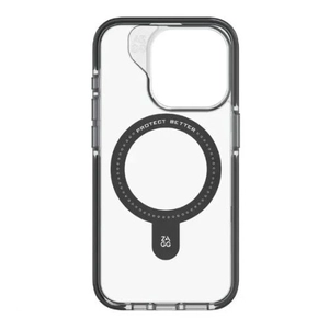 Ốp lưng iPhone 15 Pro Zagg Santa Cruz hỗ trợ sạc MagSafe And Ring Black