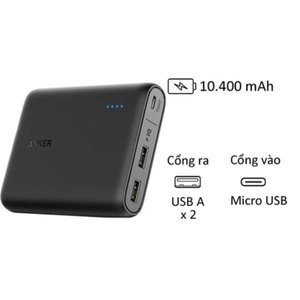 Pin sạc dự phòng Anker Powercore 10400mAh A1214