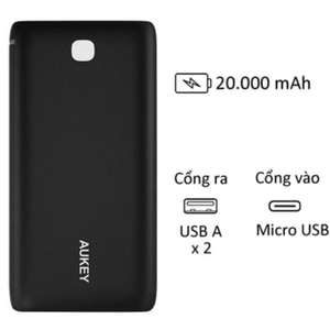 Pin sạc dự phòng Aukey 20.000mAh PB-N15 AIPower