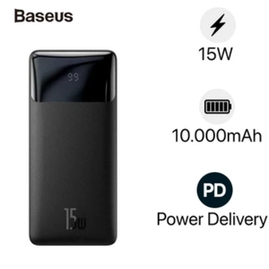 Pin sạc dự phòng Baseus Bipow 10000mAh 15W màn hình LCD
