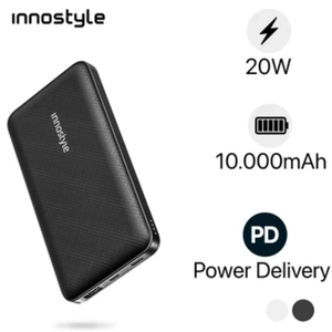 Pin dự phòng Innostyle Powermax 10.000mah PD/QC3.0 20W IP20PD