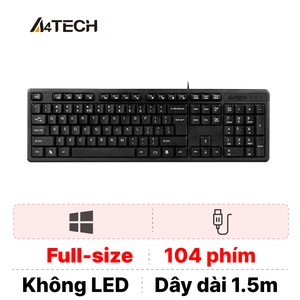 Bàn phím có dây A4TECH KK03