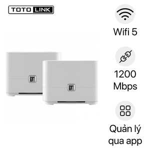 Bộ phát WiFi Mesh TOTOLINK AC1200 T6-V2 (2 PACK)