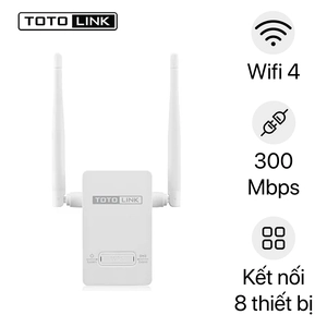 Bộ kích sóng Wi-Fi TOTOLINK chuẩn N 300MBP EX200