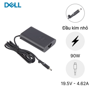 Sạc Laptop Dell 19.5V 4.62A 90W - Đầu nhỏ hình Oval