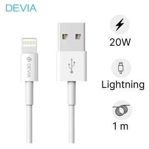 Cáp sạc Ligtning 1m Devia