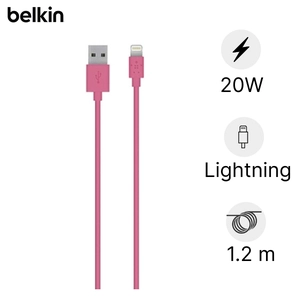 Cáp sạc Lightning 1.2m Belkin MIXIT chuẩn MFi