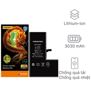 Linh kiện pin iPhone XS dung lượng siêu cao chính hãng Pisen