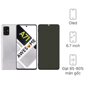 Linh kiện màn hình Samsung Galaxy A71 phôi nhỏ loại A+