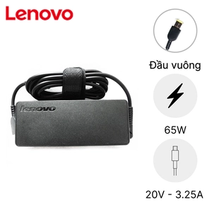 Sạc Laptop Lenovo 20V 3.25A 65W - Đầu vuông