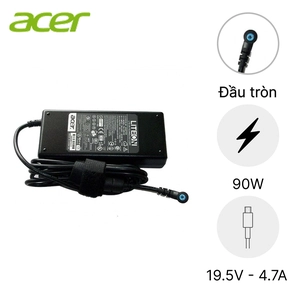 Sạc Laptop Acer 19.5V 4.7A 90W - Đầu thường