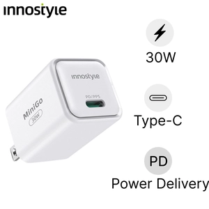 Củ sạc Innostyle Minigo Gan II 30W USB-C PD/PPS Trắng