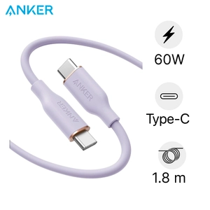 Cáp Anker Powerline Flow II USB-C To USB-C (6FT/1.8M) A8553