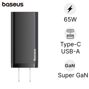 Sạc Baseus Gan2 Lite USB-C + USB-A 65W