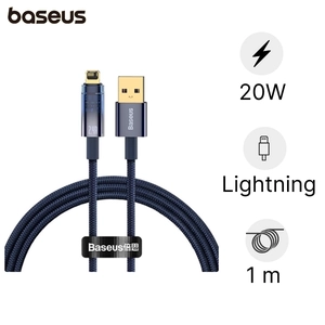 Cáp Baseus Explorer Series Tự Ngắt Lightning 2.4A 1m