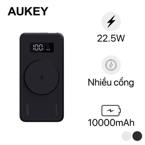 Pin sạc dự phòng Aukey 10.000mAh PD22.5W PB-WL01i