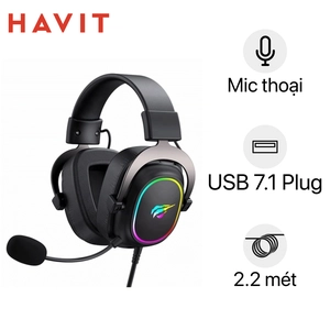 Tai Nghe Gaming Chụp Tai Havit H2002P