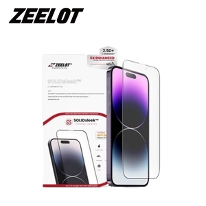 Dán Chống Va Đập iPhone 15 Pro Zeelot Solidsleek Matte Full Cao Cấp Đen