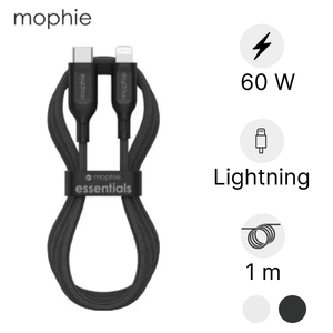 Cáp sạc Mophie Essential Type-C to Lightning 1M