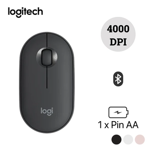 Chuột không dây Bluetooth Logitech Pebble M350S