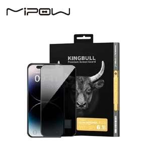 Dán cường lực iPhone 15 Pro Mipow Premium Privacy chống nhìn trộm Full cao cấp