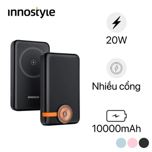 Pin sạc dự phòng Innostyle Magsafe PowerMag Duo 2in1 10.000mAh IW20