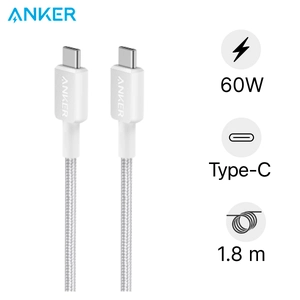 Cáp sạc Anker 322 USB-C to USB-C 1.8m Nylon A81F5H11
