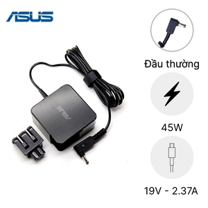 Sạc Laptop Asus 19V 2.37A 45W - Đầu nhỏ NQ hình vuông