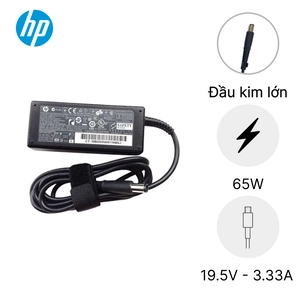 Sạc Laptop HP 19.5V 3.33A 65W - Đầu kim lớn NQ