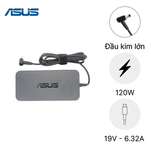 Sạc Laptop Asus 19V 6.32A 120W - Đầu kim lớn NQ