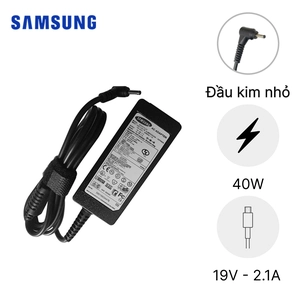 Sạc Laptop Samsung 19V 2.1A 40W - Đầu kim nhỏ