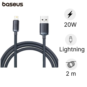 Cáp Baseus Crystal Shine USB-A To Lightning Dài 2M
