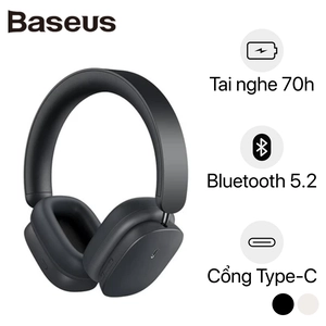 Tai nghe chụp tai Bluetooth Baseus Bowie H1