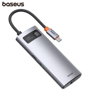 Hub Chuyển ĐổI Baseus Metal Gleam Type-C 6 Trong 1