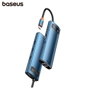 Hub Chuyển ĐổI Baseus Metal Gleam Type-C 8 Trong 1
