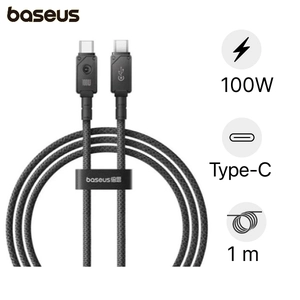 Cáp Baseus Unbreakable Series Type-C to Type-C 100W 1M
