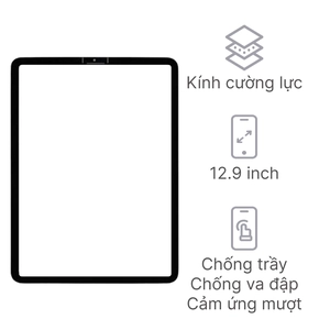 Linh kiện kính cảm ứng iPad Pro 12.9 inch 2022