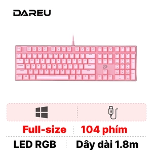 Bàn phím cơ có dây Dareu EK810
