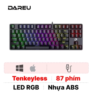 Bàn phím cơ có dây Dareu EK87 TKL