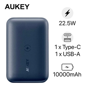 Pin sạc dự phòng Aukey PB-N83S 20W PD 10.000mAh -Xanh dương