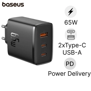 Sạc Baseus Cube Pro 2C + U 65W EU