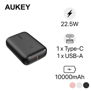 Pin sạc dự phòng Aukey 10.000mAh PB-N83S 20W PD