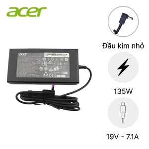 Sạc Laptop Acer 19V 7.1A 135W - Đầu lớn NQ
