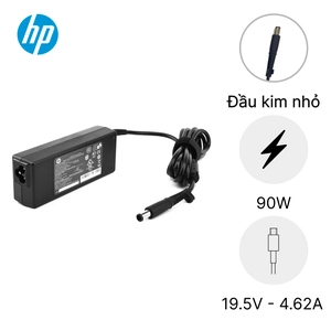 Sạc Laptop HP 19.5V 4.62A 90W - Đầu kim nhỏ NQ
