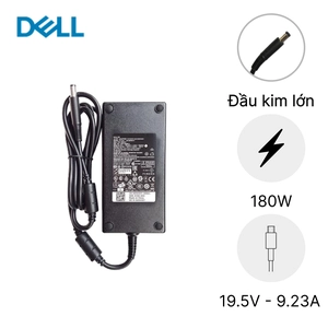 Sạc Laptop Dell 19.5V 9.23A 180W - Đầu kim lớn NQ