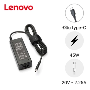 Sạc Laptop Lenovo 20V 2.25A 45W - Đầu Type C NQ