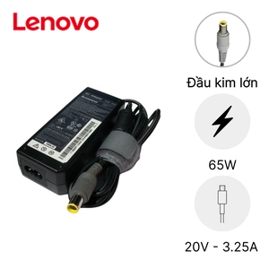 Sạc Laptop Lenovo 20V 3.25A 65W - Đầu kim lớn NQ