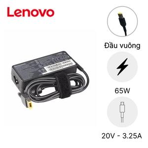 Sạc Laptop Lenovo 20V 3.25A 65W - Đầu vuông NQ