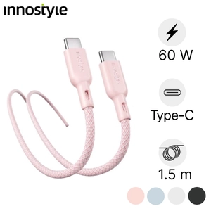 Cáp Innostyle Powernova Type-C to Type-C 1.5m 60w