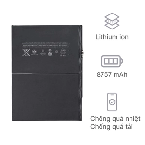 Linh kiện pin iPad Gen 7 2019 chính hãng Vmas